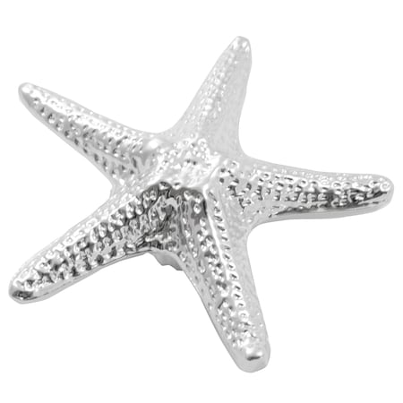 Laurey Oceana Knob, Starfish, Polished Chrome 56726